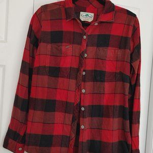 Arbor Wear heavy flannel plaid shirt